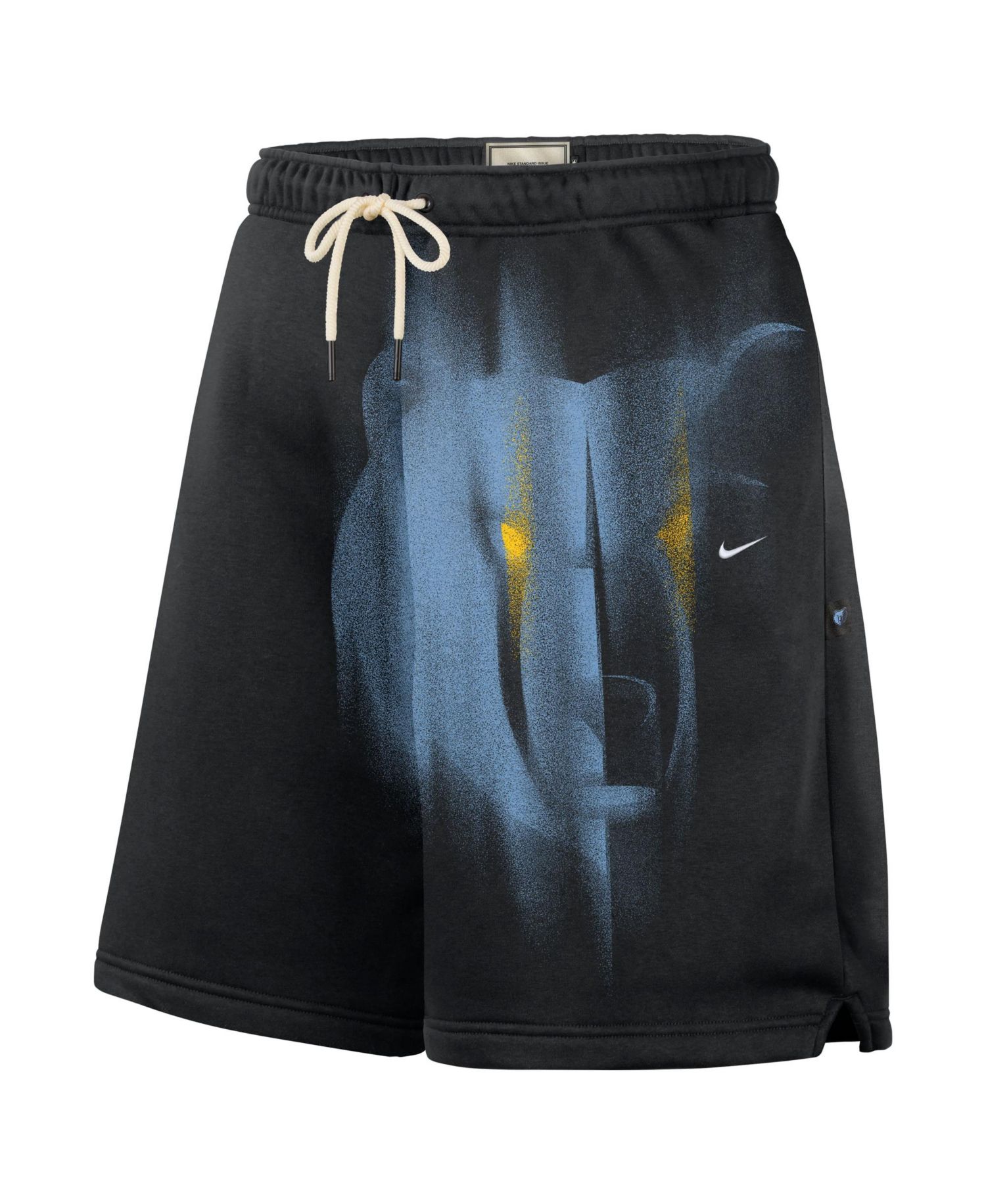 Men's Black Memphis Grizzlies 2026 Standard Issue Practice Icon Fleece Shorts