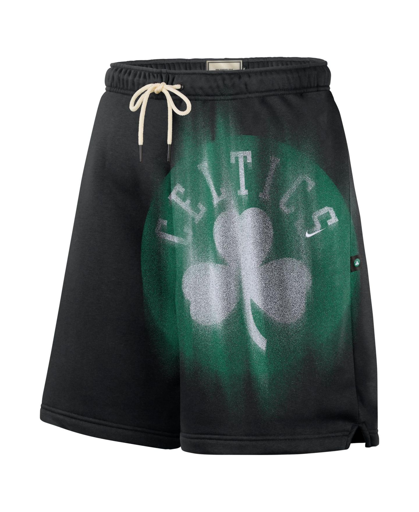 Мужские шорты Nike Black Boston Celtics 2026 Standard Issue Practice Icon Fleece — фото 4