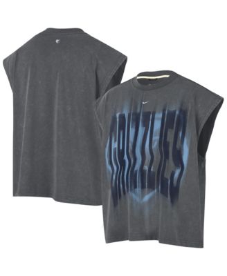 Men's Charcoal Memphis Grizzlies 2026 Standard Issue Pre-Game Sleeveless Top