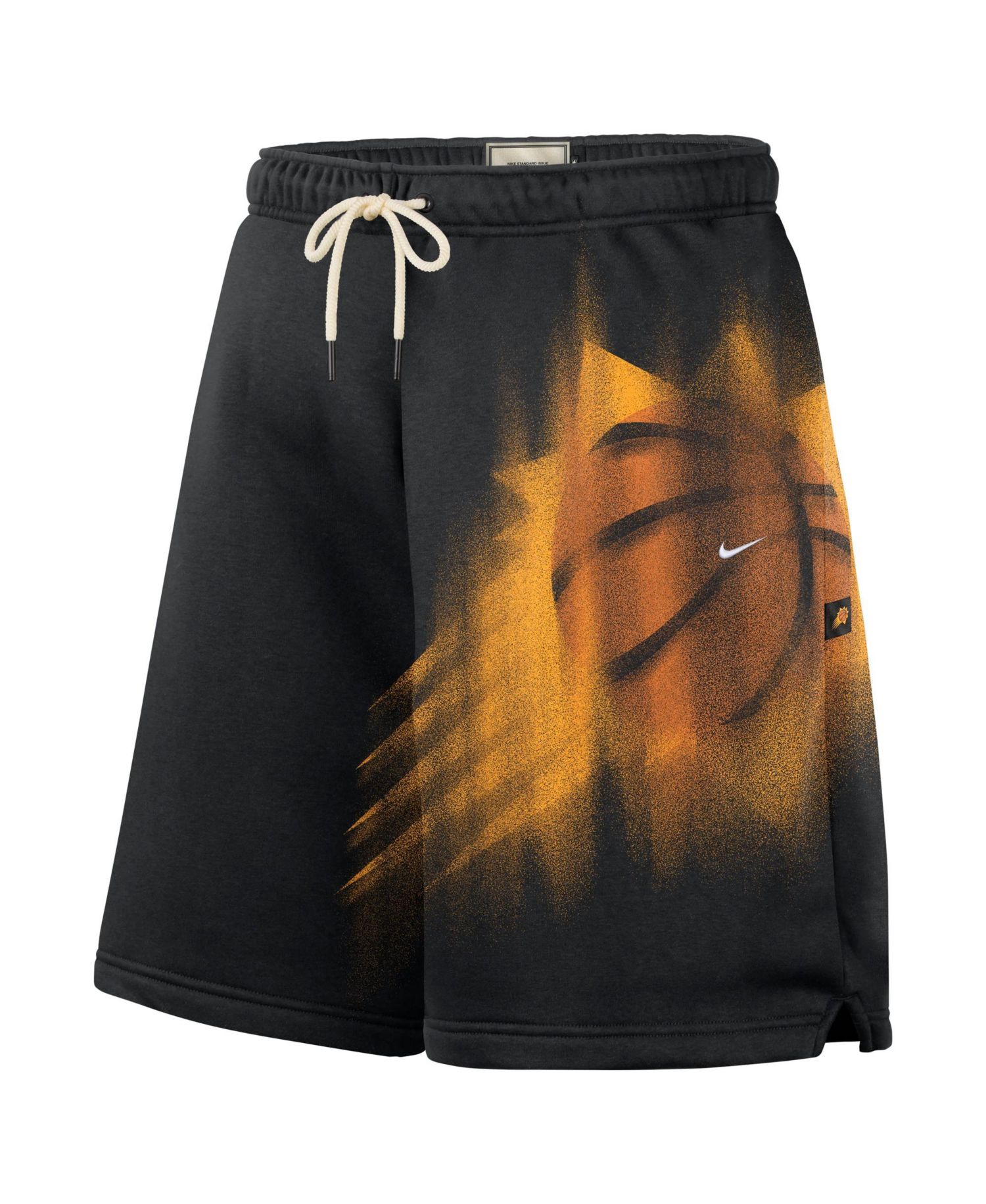 Men's Black Phoenix Suns 2026 Standard Issue Practice Icon Fleece Shorts