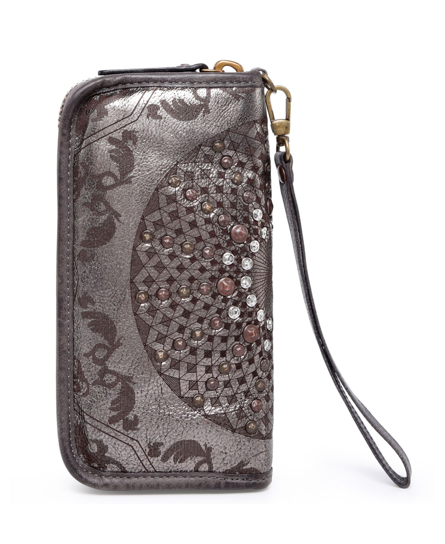 Mola Leather Clutch