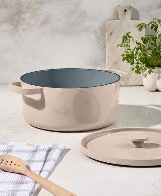 Glossy Enameled Cast Iron Dutch Oven
