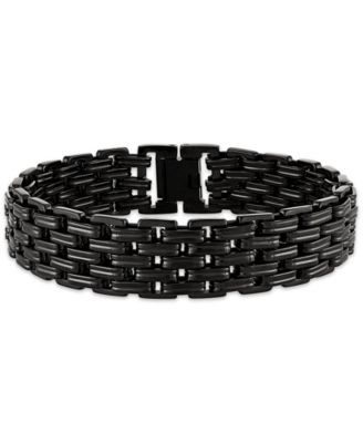 Black IP-Plated Stainless Steel Chain 8.5" Bracelet (16mm)