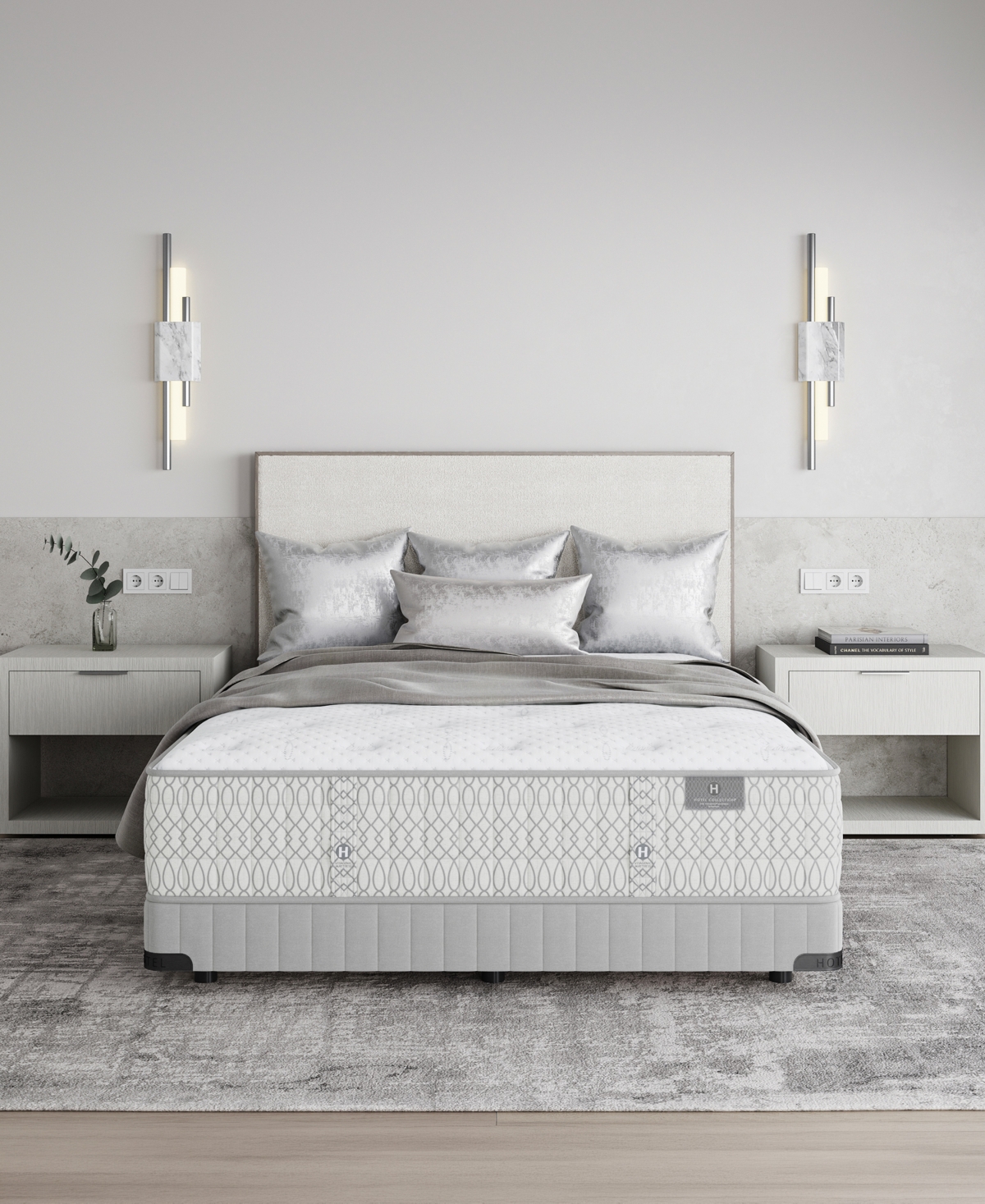 Hotel Collection by Aireloom 13" Streamline Plush Mattress Set, Full