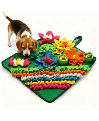 Snuffle Mat For Dogs Cats Interactive Puzzle Slow Feeding Mental Enrichment Toy