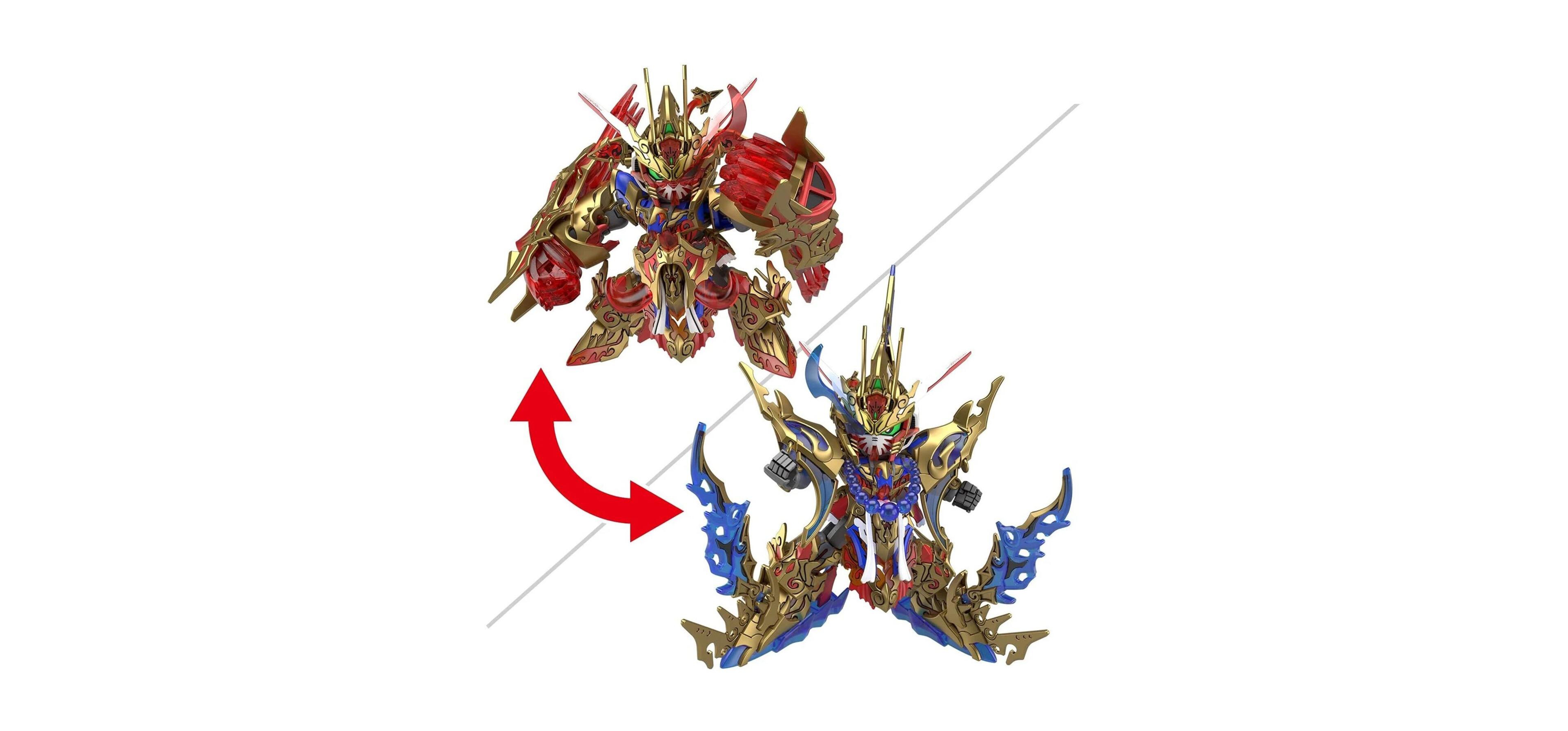 Bandai Wukong Impulse Gundam 3.35" Model Kit, 8+