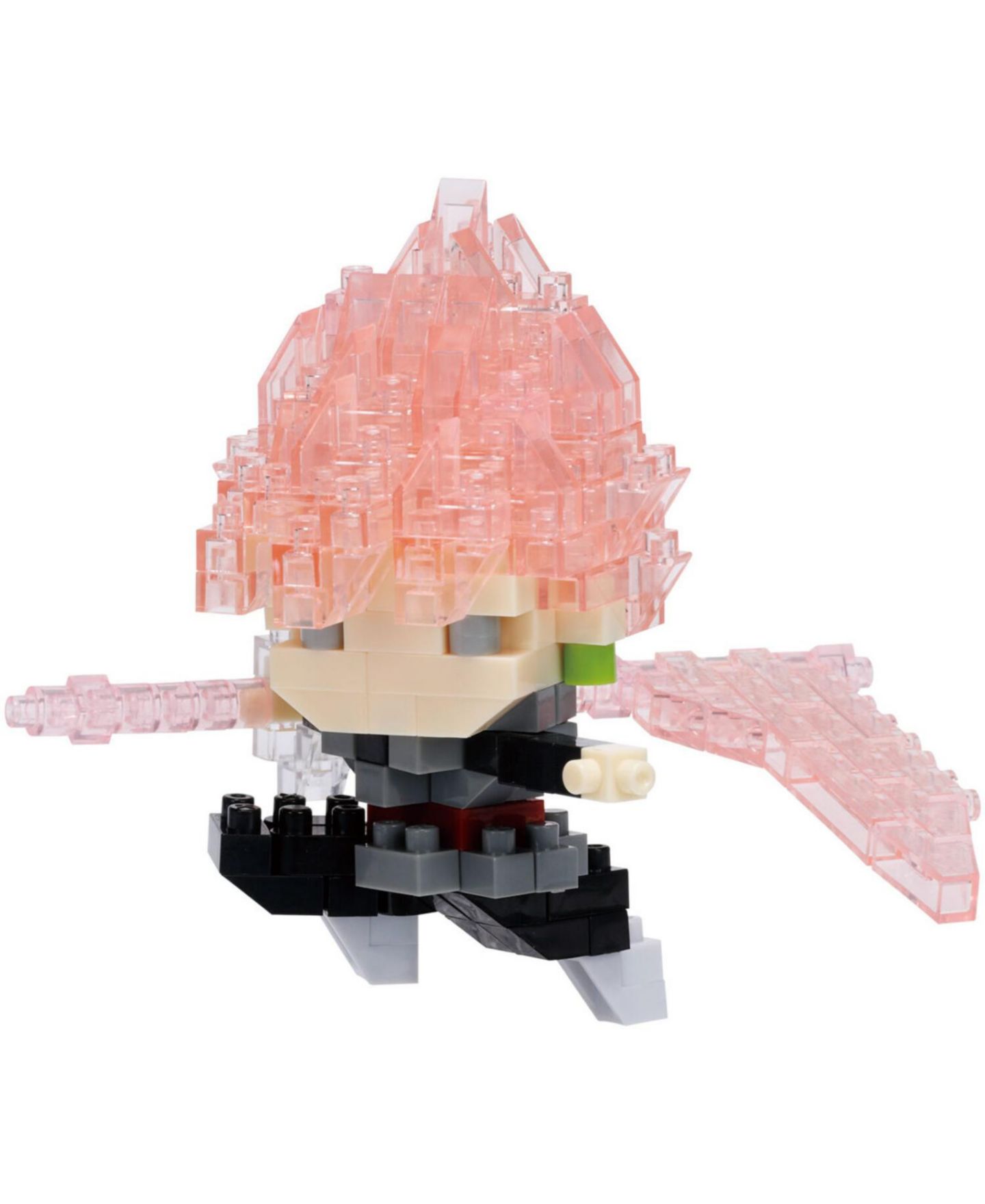 Конструктор Bandai Nanoblock Dragon Ball Super Goku Black Super Saiyan Rose, 190 деталей — фото 1