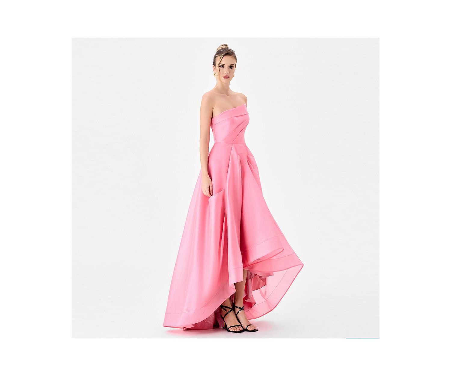 Women's Jeila Strapless Hi-Lo Gown