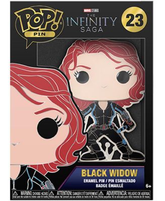 Pop! Marvel Black Widow 1.8" Enamel Pin