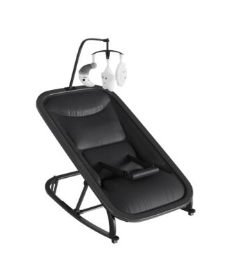 Baby 2 in 1 Adjustable Recline Rocker with Safety Harness