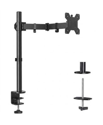 39-Inch Height-Adjustable Monitor Arm Compatible with 13" to 32" Screens