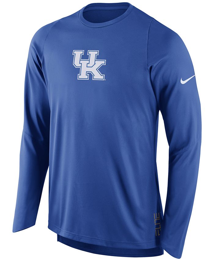 Nike Men's Kentucky Wildcats Elite Shooter Long-Sleeve T-Shirt - Macy's