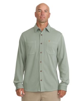 Men's Almalfa Stretch Knit Long-Sleeve Shirt