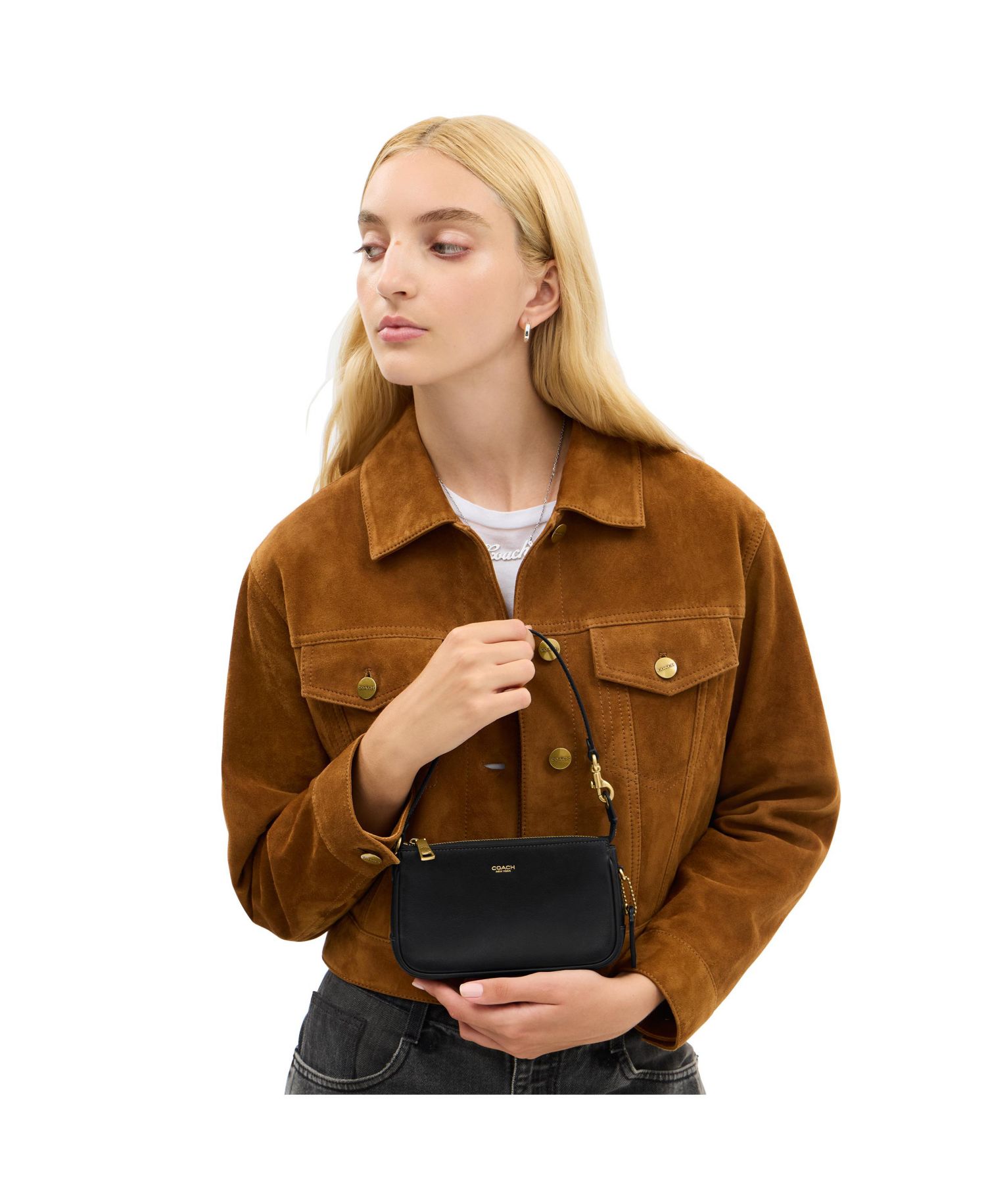 Plaza Mini Leather Shoulder Bag 18