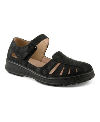 Women's Otero Mary Jane Shoes with Adjustable Hook Closure