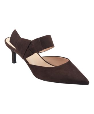 Women's Millie Bow Strap Kitten Heel Mules