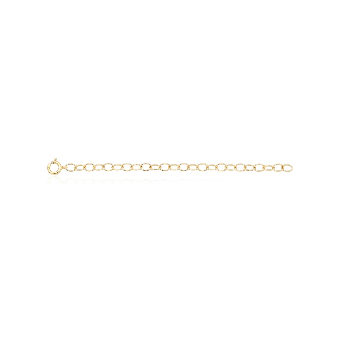The Lovery 4 inch Classic Extender Chain 14K Gold Filled Over Brass - Gold filled brass