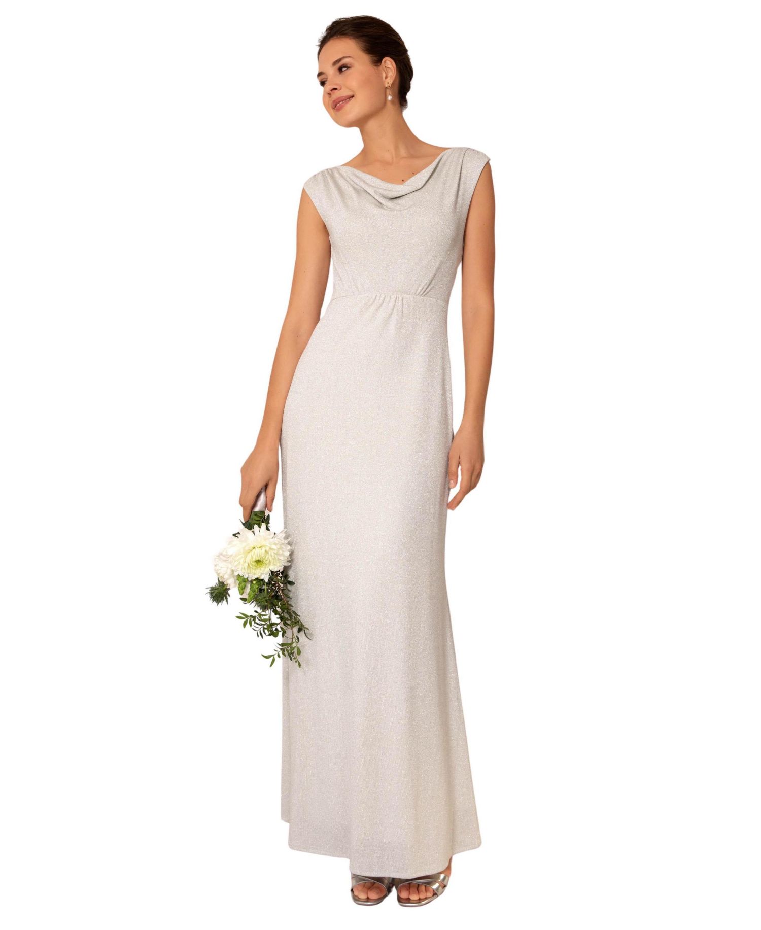 Women's Cruise Cowl Neck Maxi Dress