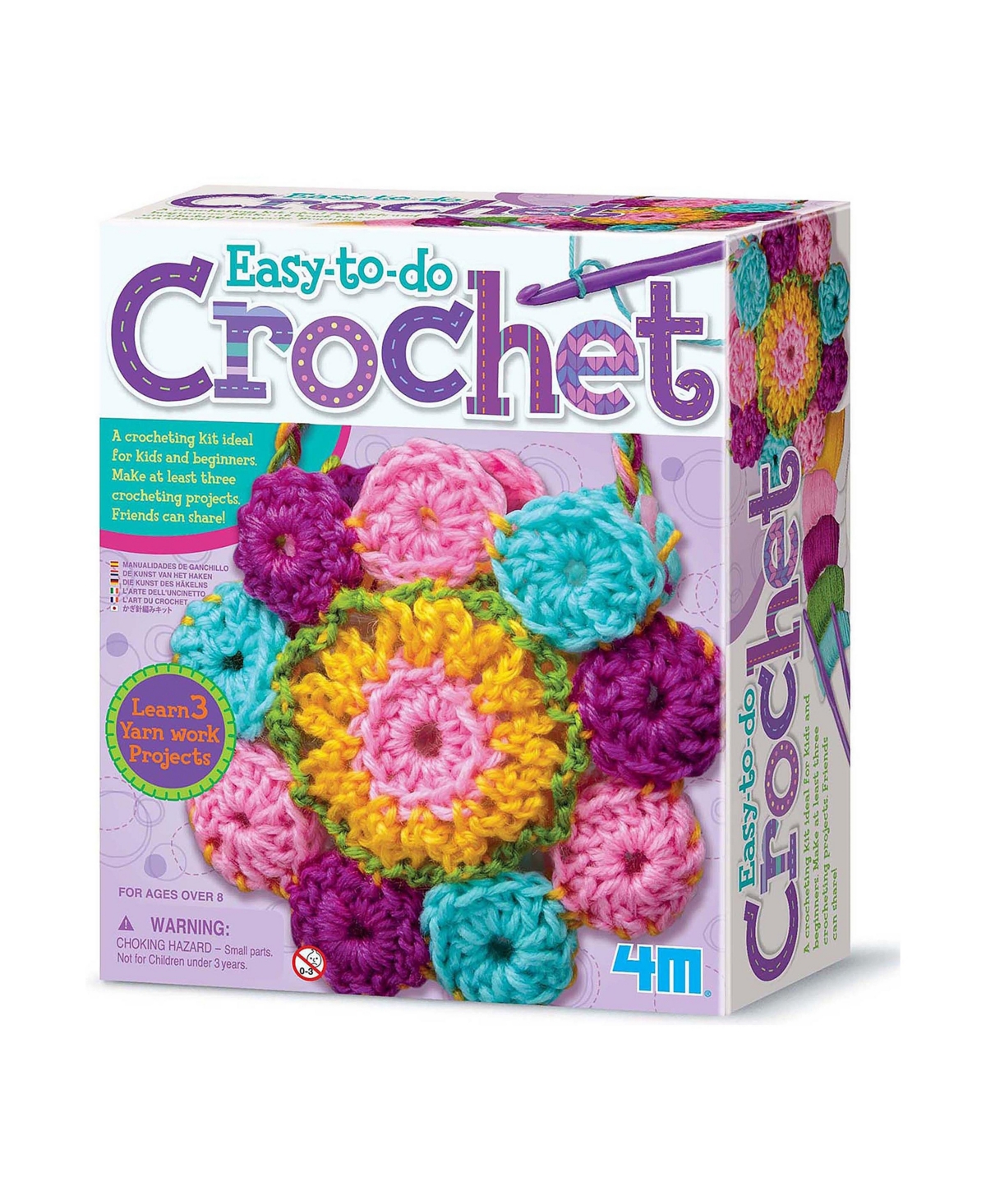 4M: Easy-To-Do Crochet - DIY Knitting Craft Kit