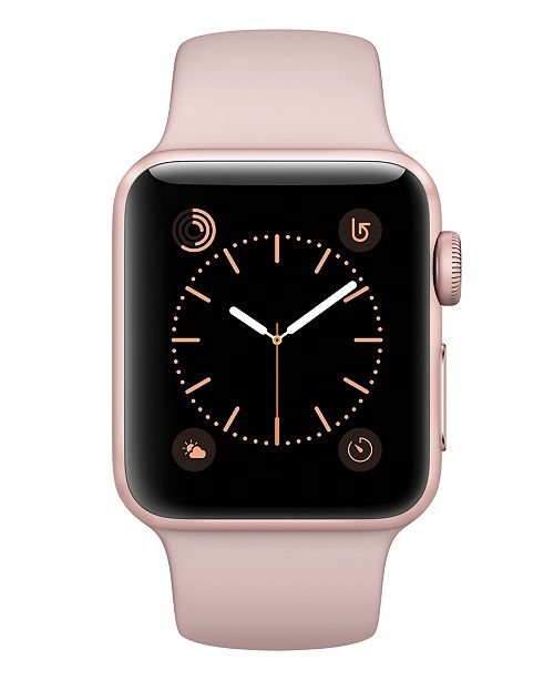 Apple Watch Series 2 38mm Rose Gold-Tone Aluminum Case ...