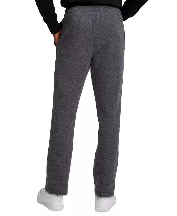 Men's Powerblend Open-Bottom Fleece Sweatpants - thumbnail 5
