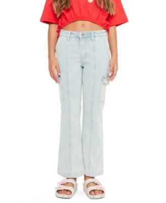 Big Girls 5-16 Normani High Rise Cargo Flare Jeans