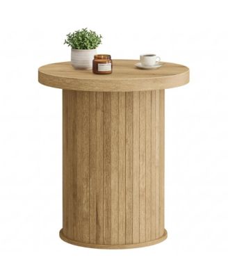 Round Accent Side Table for Living Room Bedroom and Small Spaces