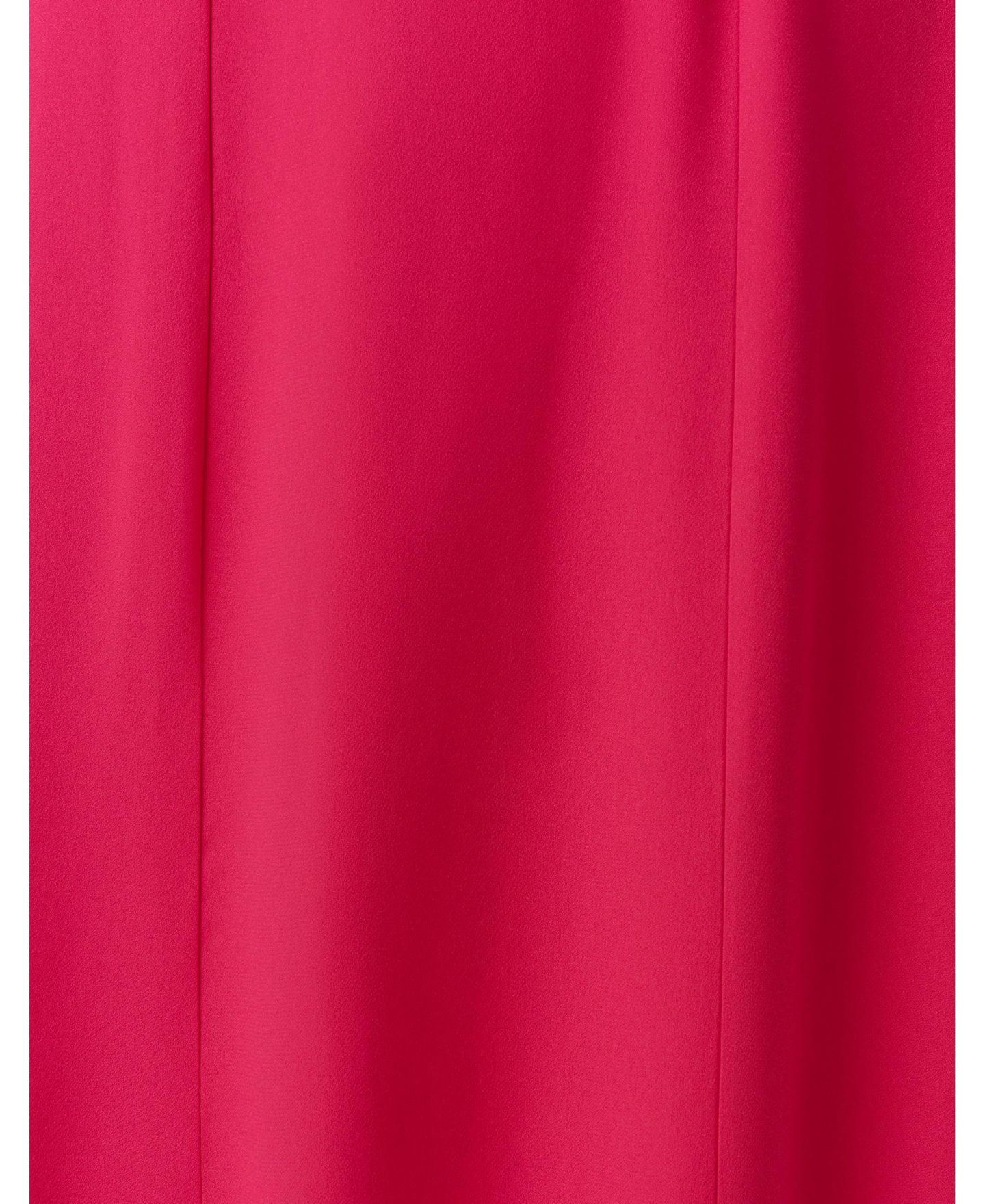 Женское платье Ghost London Francis Puff Sleeve Pleated Midi, цвет: Яркий розовый — фото 4