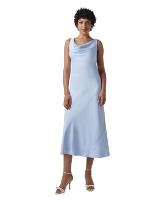 Women's Arya Cowl Neck Midi Slip Dress