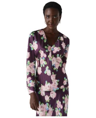 Women's Lulu V-neck Midi Dress