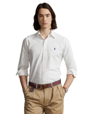 Men's Custom Fit Garment-Dyed Oxford Shirt