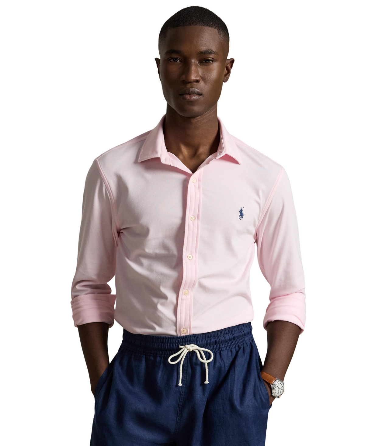 Polo Ralph Lauren Men's Stretch Knit Oxford Shirt