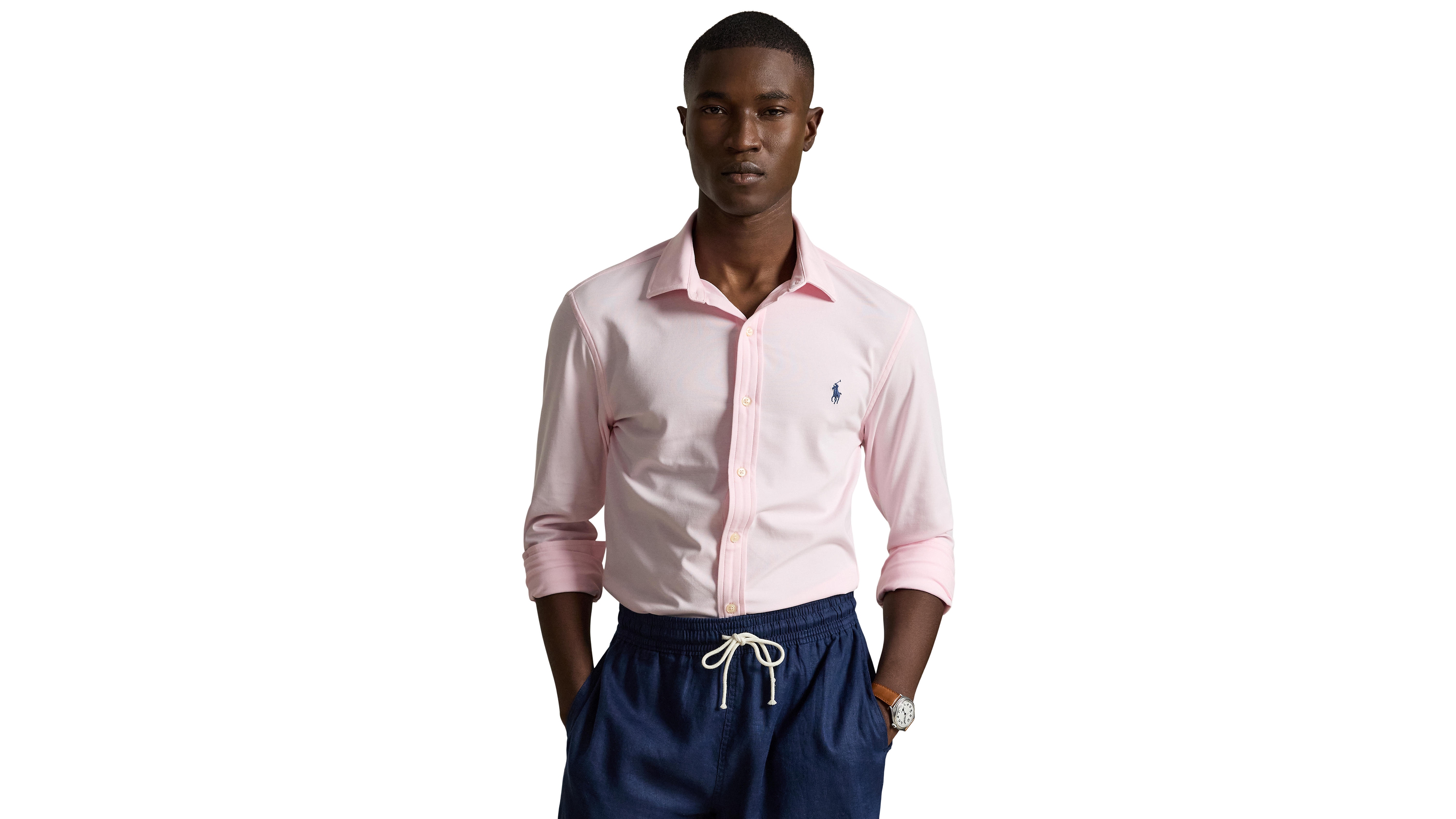 Polo Ralph Lauren Men's Stretch Knit Oxford Shirt