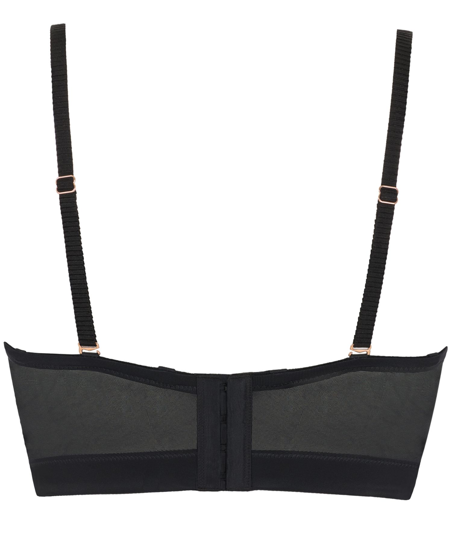 Lace Allure Strapless Lace Bustier