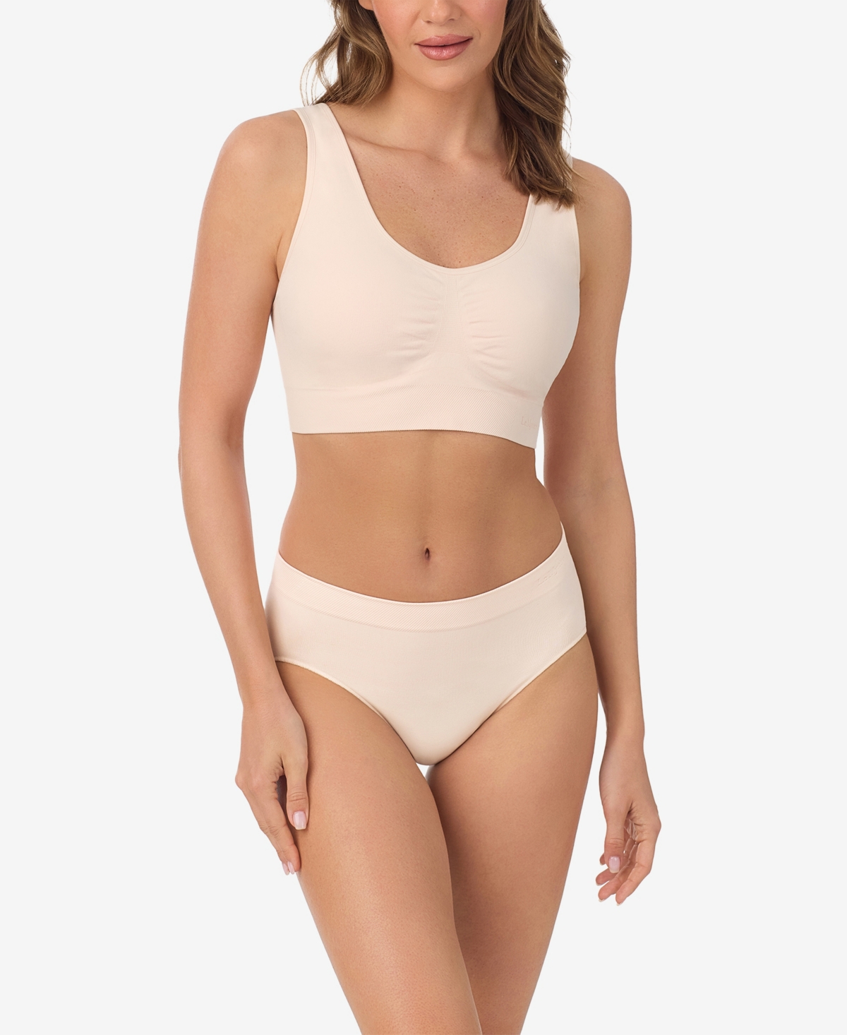 Le Mystere Women's Seamless Comfort Wireless Back Smoother Bra Soft Shell | Size: Small | HerRoom.com