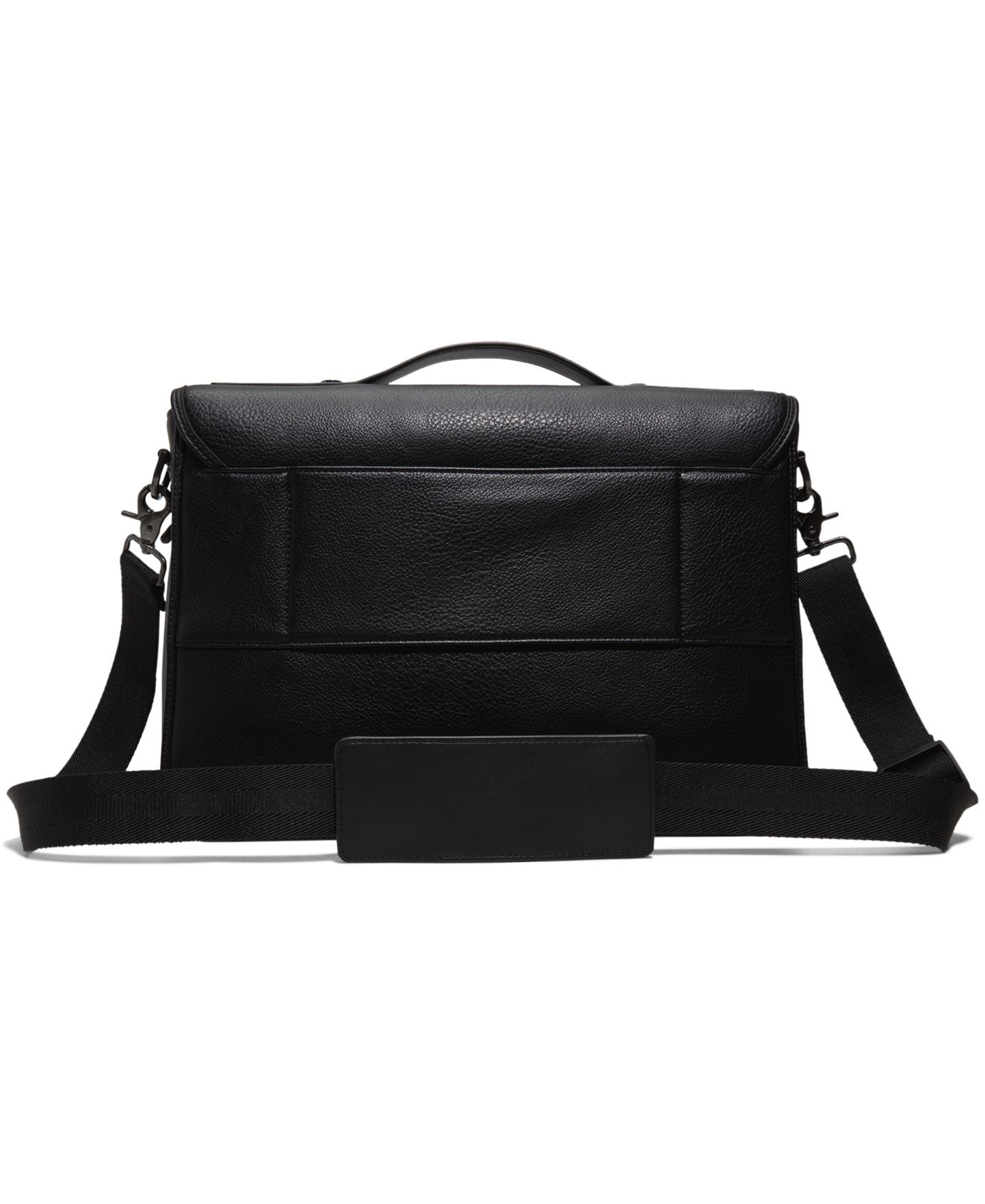 Мужская сумка Ted Baker Irvine Laptop Compartment Messenger, цвет: Чёрный — фото 2