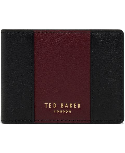 Мужской кошелёк Ted Baker Corston Leather Bifold Wallet, цвет: Чёрный