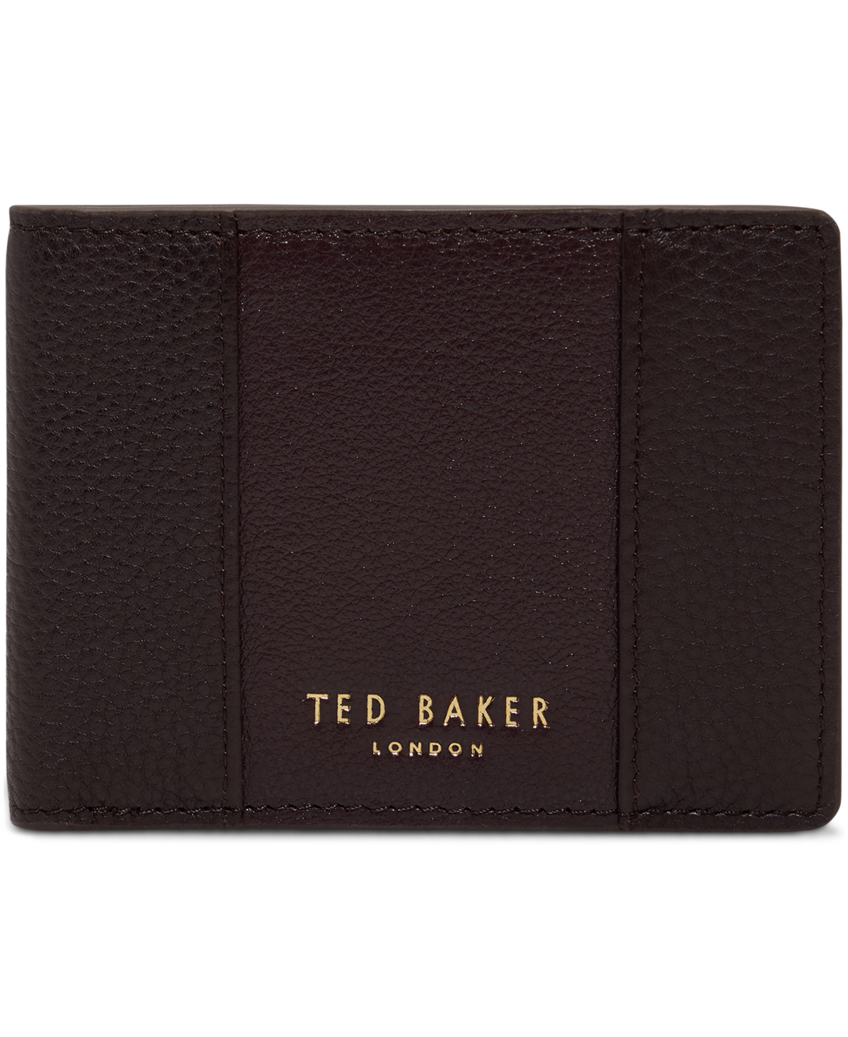 Ted Baker Men's Corston Leather Bifold Wallet - Dark Brown