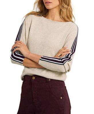 Women's Cotton-Blend Batwing Sweater