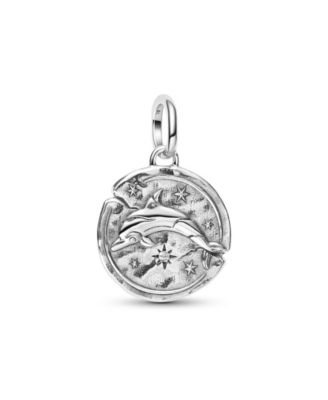 Cubic Zirconia Dolphin Charm