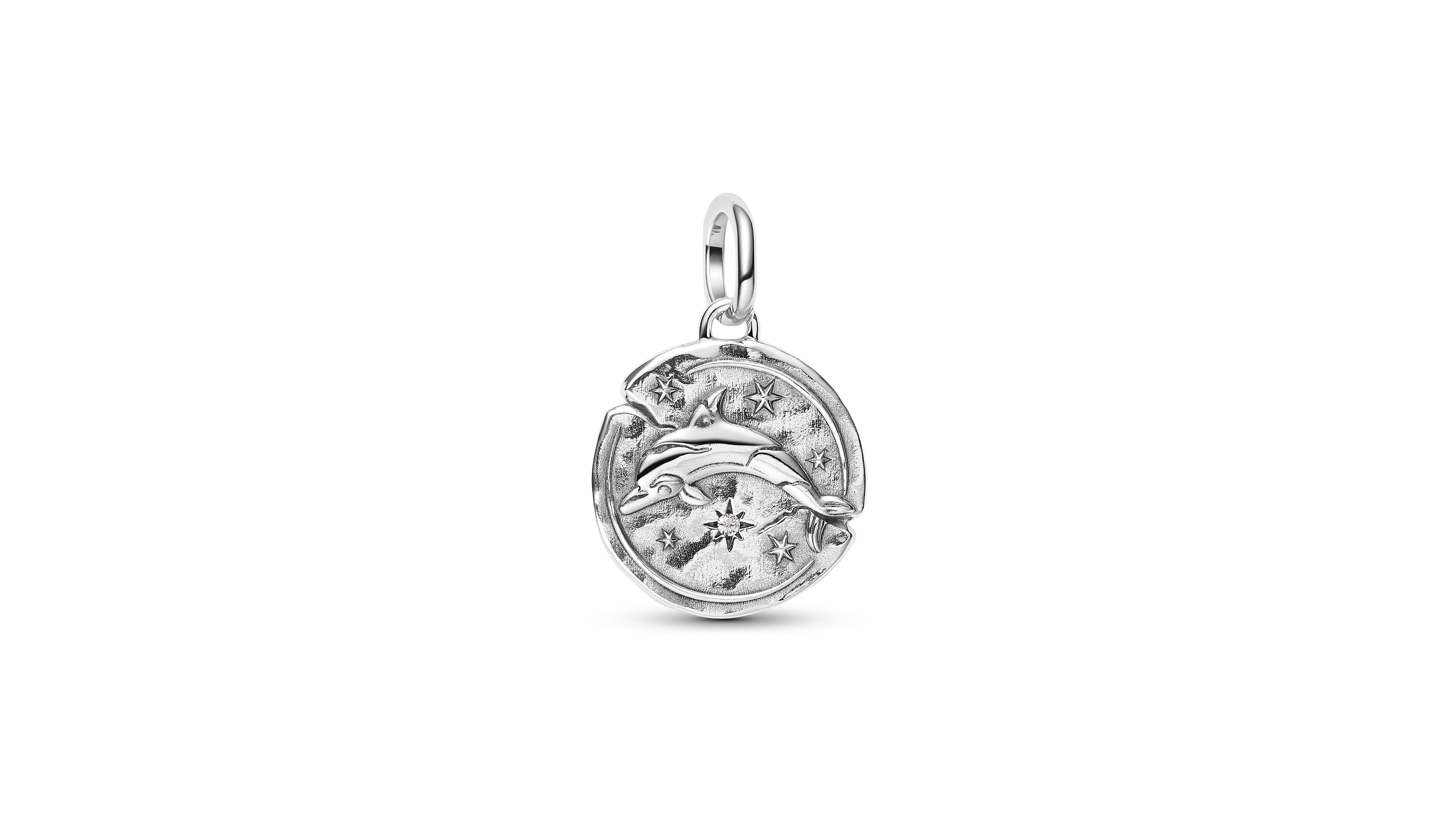 Pandora Cubic Zirconia Dolphin Charm