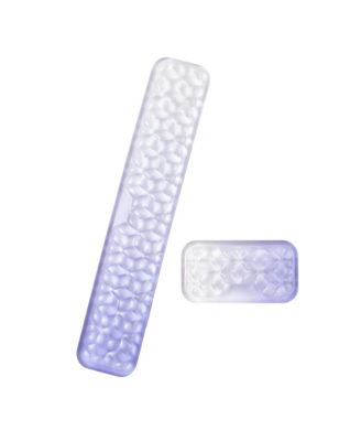 Silicone Gel Keyboard Mouse Wrist Rest Set Comfort Support For Office Gaming
