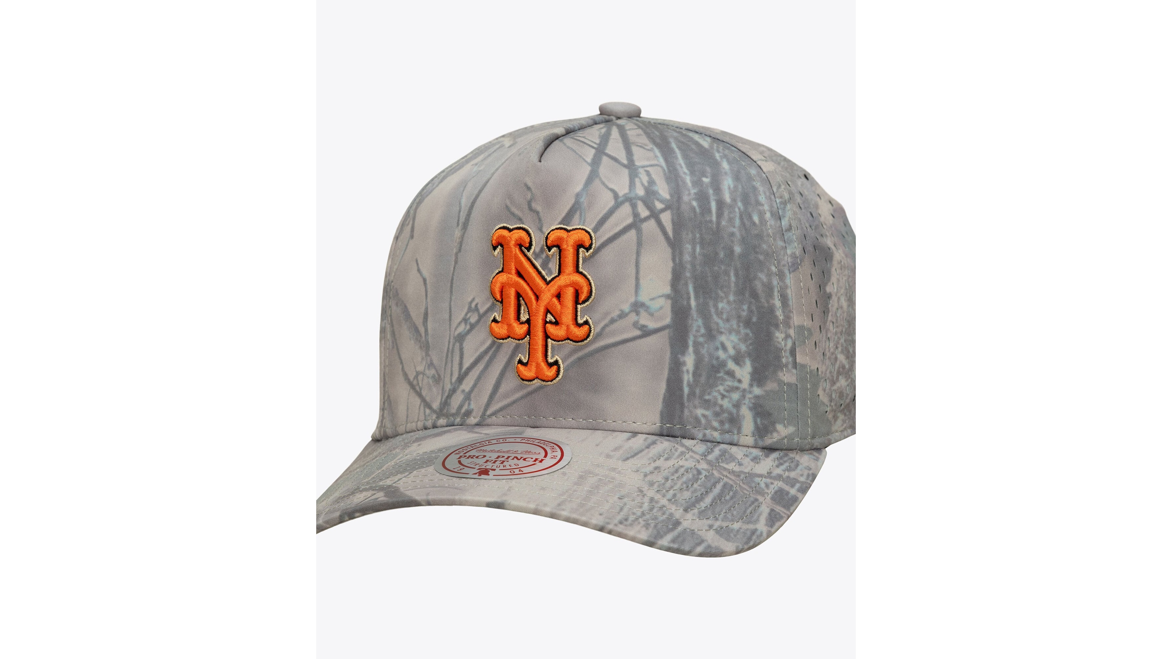 Mitchell & Ness Men's Camo New York Mets Perfect Pro Pinch Adjustable Hat