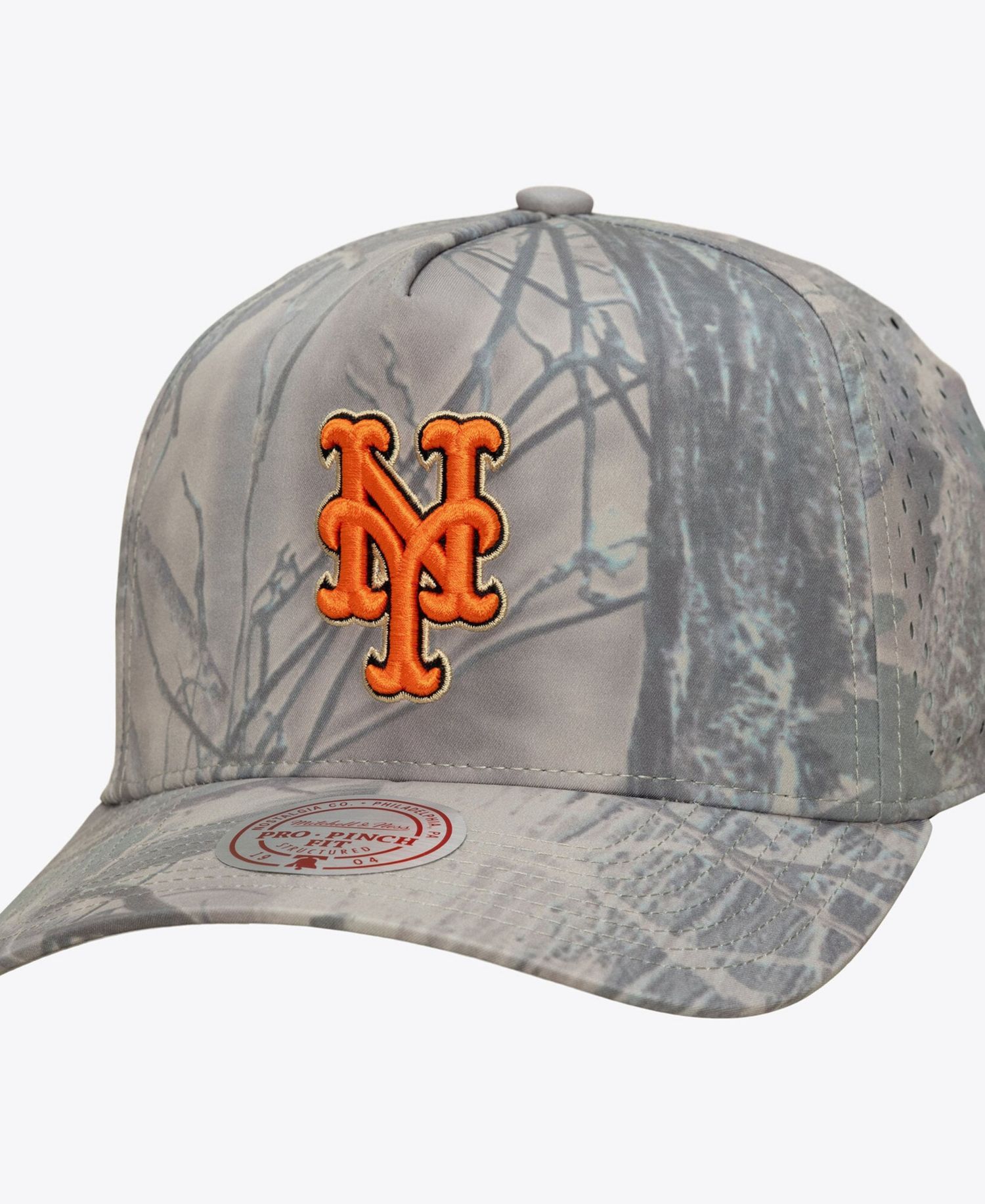 Men's Camo New York Mets Perfect Pro Pinch Adjustable Hat