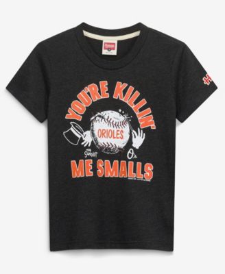 Big Boys and Girls Charcoal Baltimore Orioles x The Sandlot Tri-Blend T-Shirt