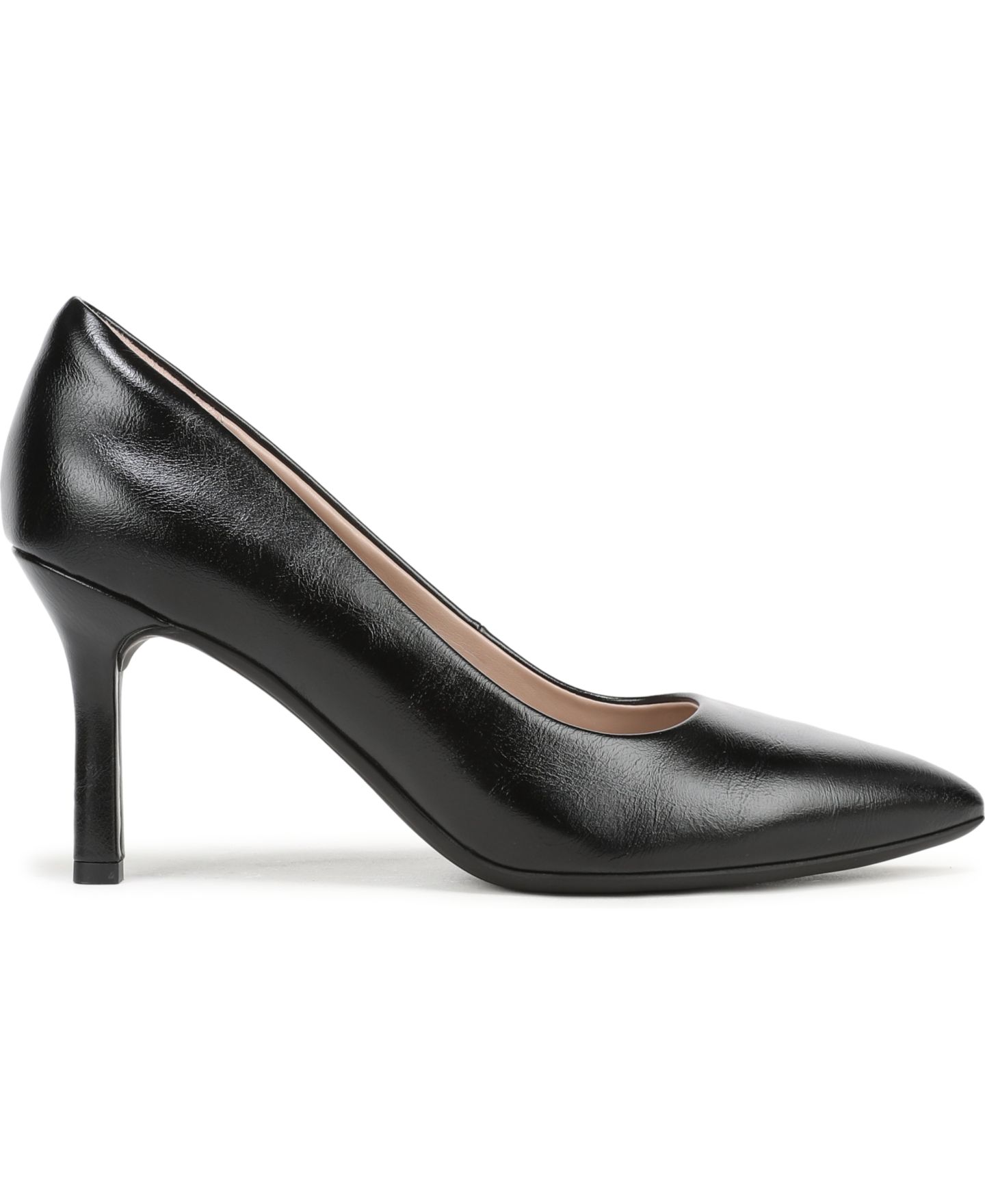 Женские туфли Naturalizer Glimmer Pointed Toe Stiletto, цвет: Чёрная искусственная кожа — фото 2