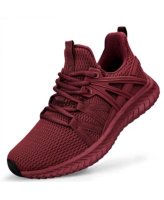 Women Slip On Running Sneakers Breathable Lightweight Anti Slip Walking Tennis Shoes