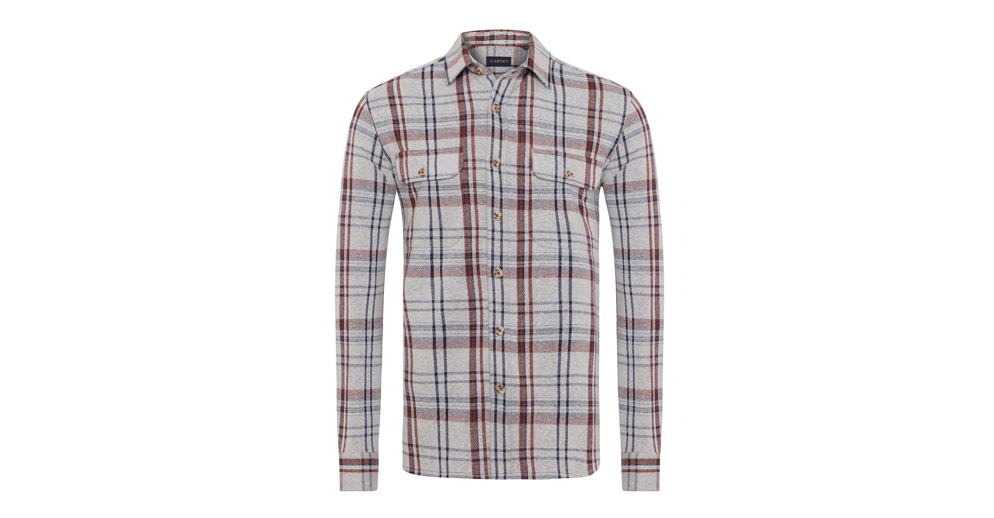 Garnet Men's Long-Sleeve Shirt