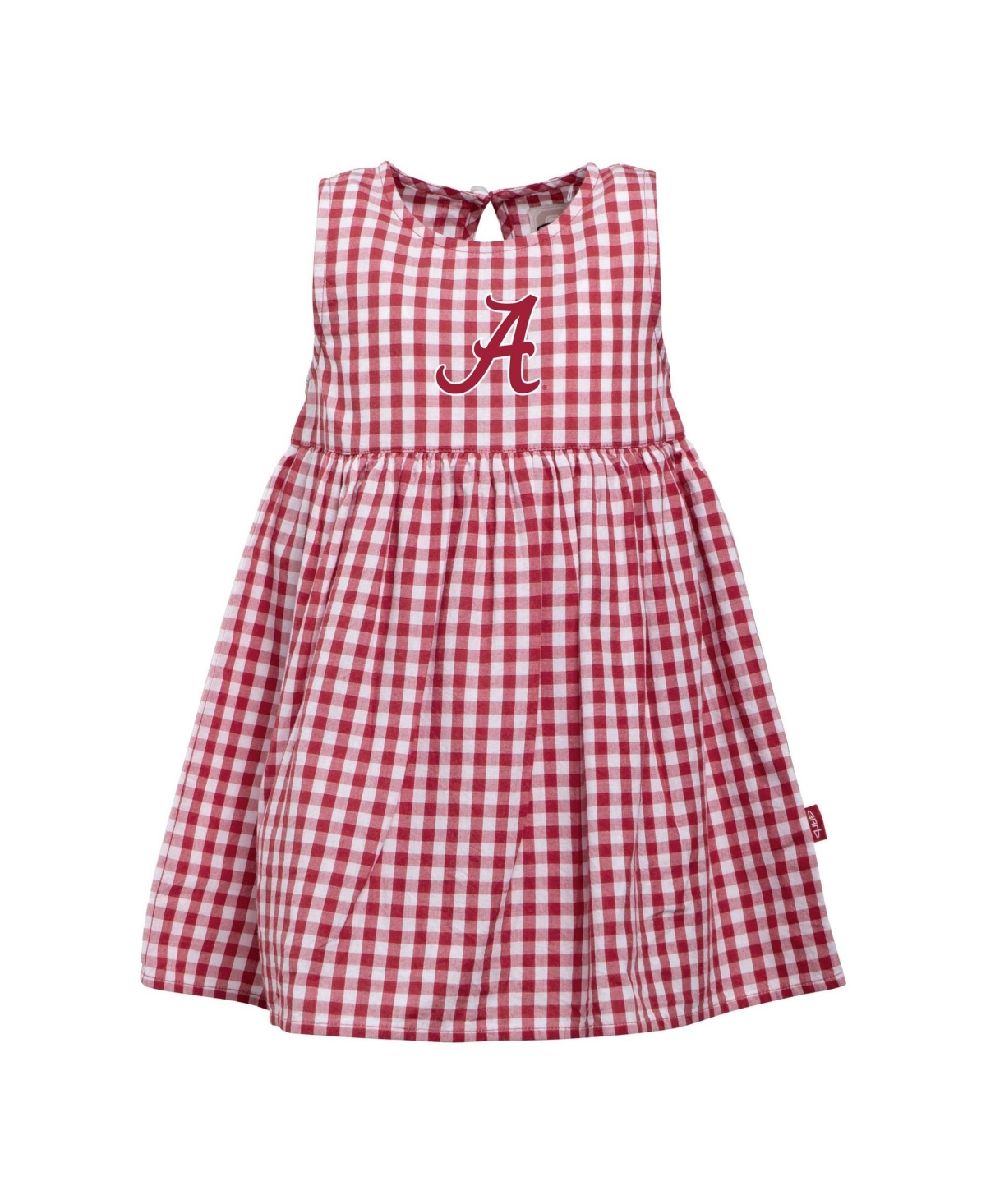 Garb Baby Girls' Loren Alabama Crimson Tide Gingham Sleeveless Dress
