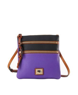 Baltimore Ravens Team Logo Halftime Triple Zip Crossbody Bag